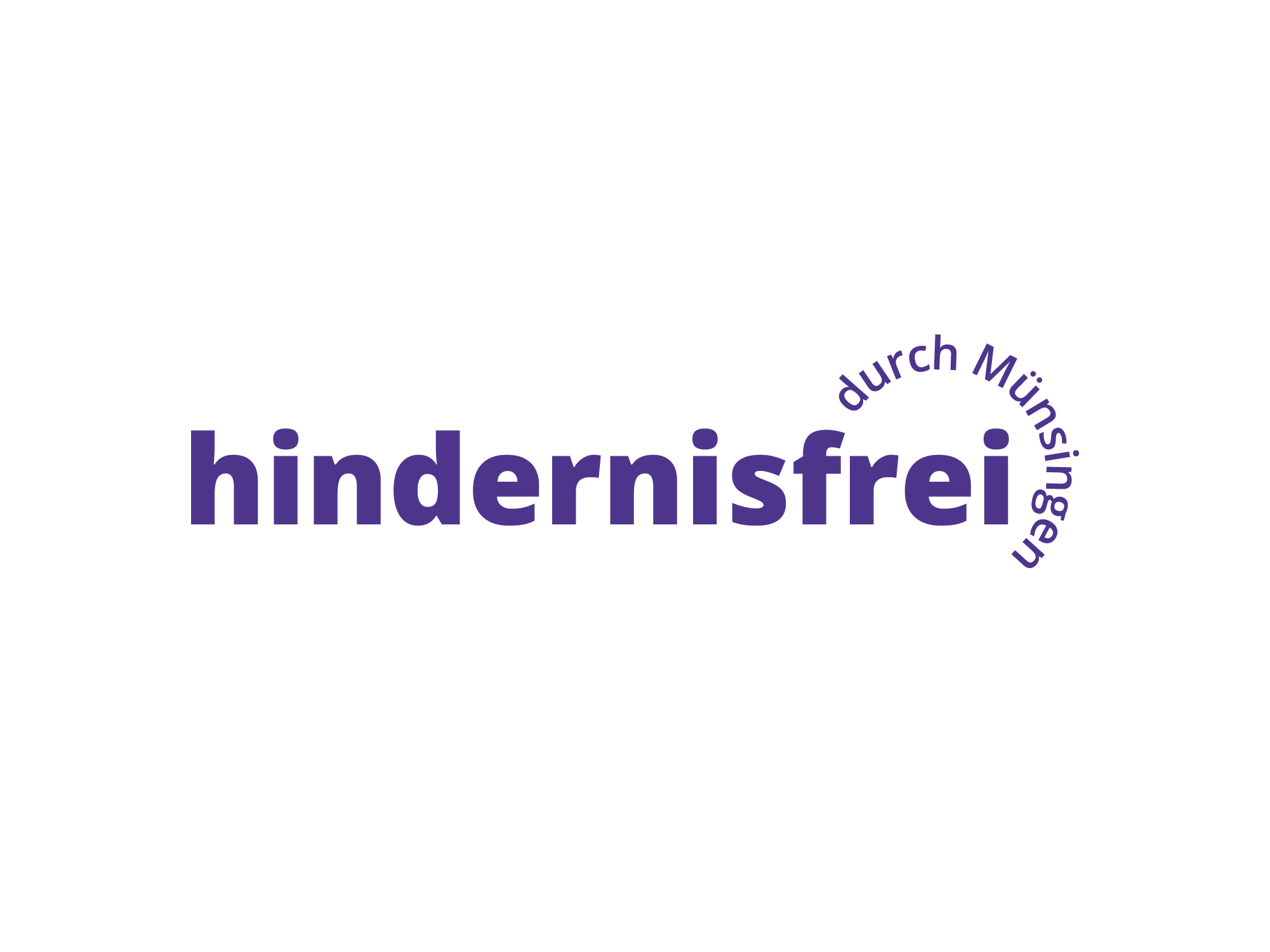 The Project Black Logofolio Hindernisfrei durch Münsingen